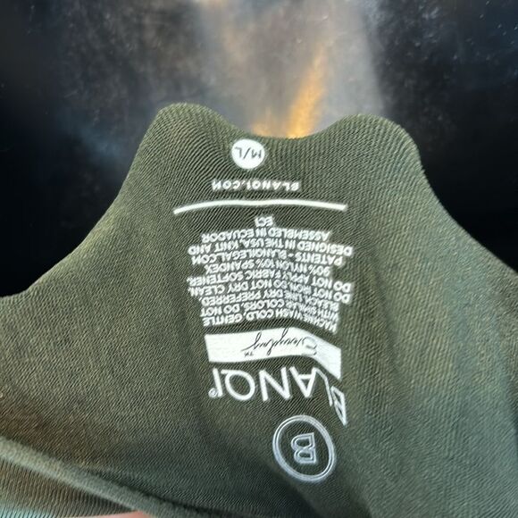 Blanqi everyday essentials sleeveless dress green new medium/large maternity - Picture 9 of 10